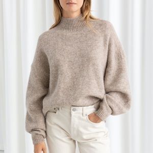 & Other Stories Alpaca blend sweater NWT